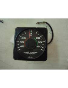 Reloj direccion viento  close hauled and running