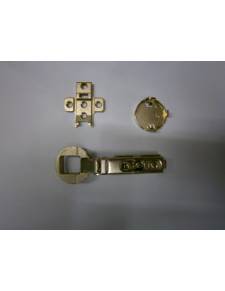 Cerniera antiurto in acciaio inox