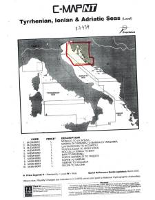 Carta c-map c-card nt+ koper a sibenik
