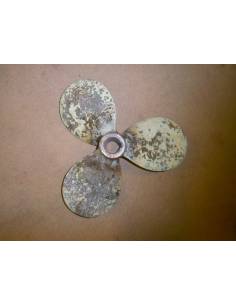 Bronze propeller 3 blades shaft 38mm 2