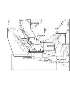 Carta c-map Singapore e approcci