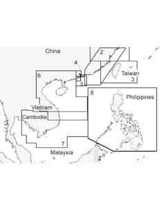 Buchstabe C-Karte Philippinen m-as-b018