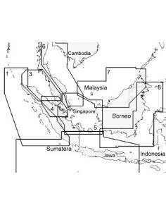 Carta c-map cd-card Malesia orientale