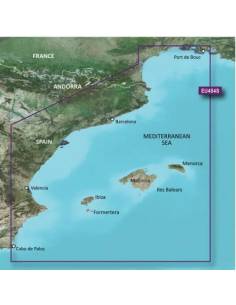 Carta blue chart micro sd barcelona and valencia 2