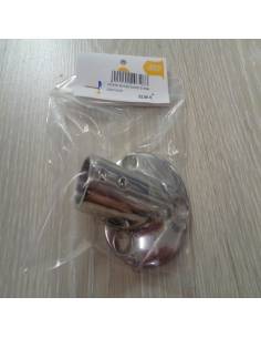 Encrier inox incliné d.25mm sortie base ronde