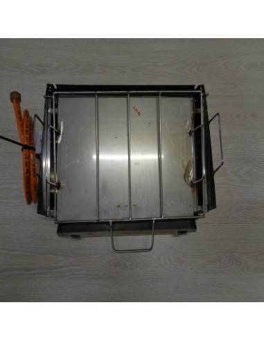 Barbacoa gas inox medidas 50x35cm