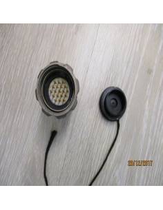 19-pin male connector thread diameter 39