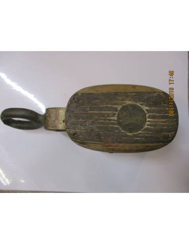 Polea legno rotolo bronzo merryman