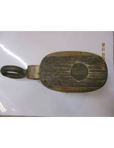 Polea legno rotolo bronzo merryman