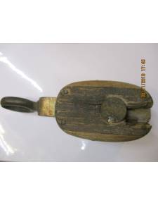 Polea legno rotolo bronzo merryman