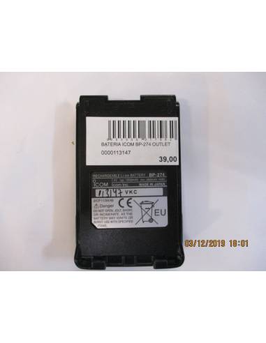 Batterie icom bp-274 Ausgang