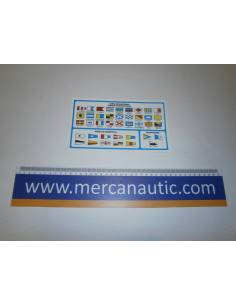 Signal code ADHESIVE 22X13CM