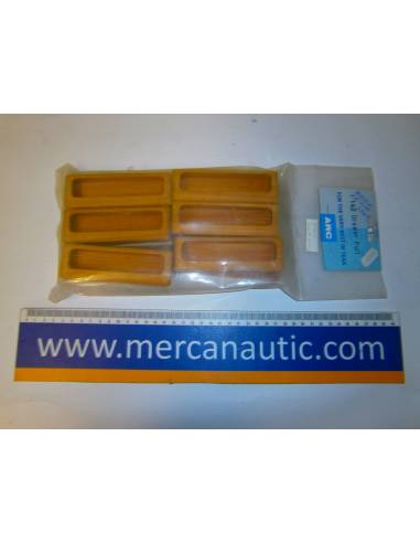 Poignée de porte en teck 110x30mm l pvp/und