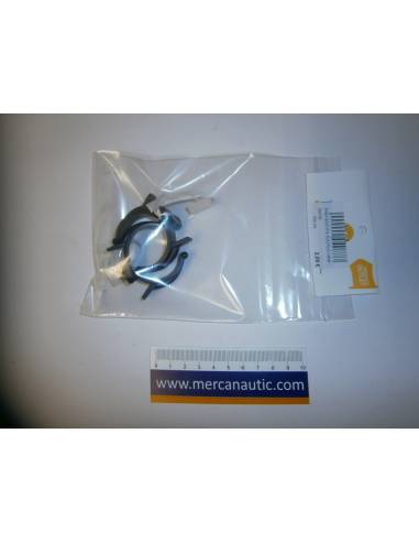 Pinza soporte plastico 35mm (2 und)