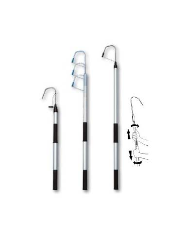 Gancho para pesca telescopico 8mm