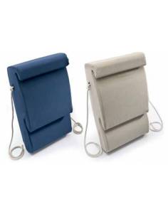 Defensa rectangular+calcetin azul 39x60x20