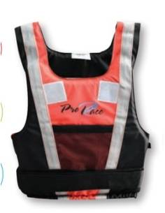 Gilet pro race iso 12402-5 50n 40-70 kgs orange 2