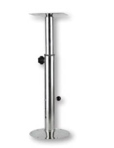Sitzsockel aus Edelstahl 316 Diam 60 mm