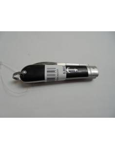 Navaja inox marinera negra punta cortada pesca