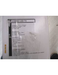 Tv led combo dvd ligne stan tdl17r4