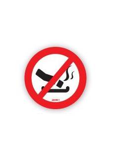 Pegatina prohibido fumar