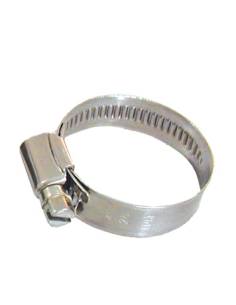 Pince Nuova rade inox 304, bande 12mm, diam. 16-27mm