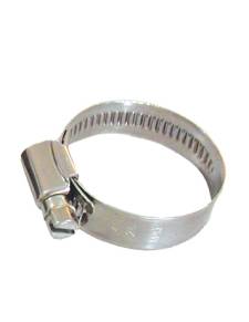 Nuovo grembiule in acciaio inox 304, banda 12mm, diam. 16-27 mm