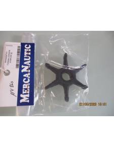 Impeller outside the Johnson-Evinrude outlet