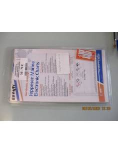 Lettera c-mappa c-card mar tirreno a lampedusa