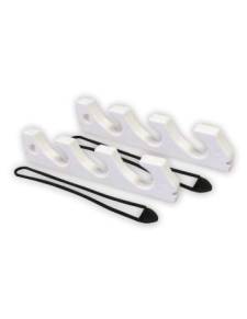 Support for 3 white fishing gear