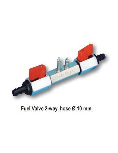 Colector yamaha con 2 grifos