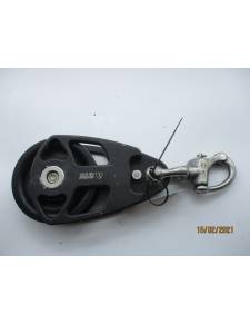 Polea simple giratoria antal cabo 22-25 mm