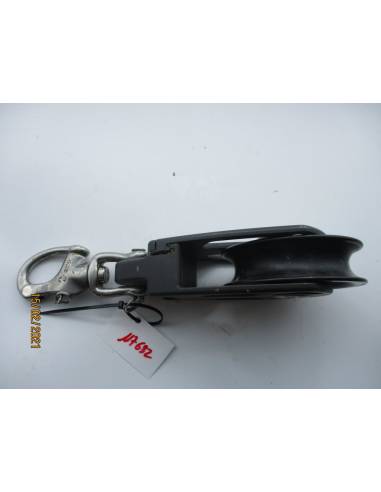 Polea simple giratoria antal cabo 22-25 mm