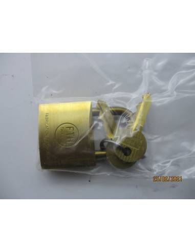35mm brass padlock