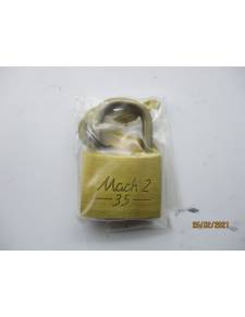 35mm brass padlock