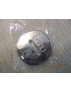 Chromed brass fuel cap d50mm 2