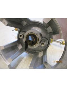 Bow thruster flying buttress