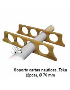 Organizador para 6 cartas marinas 610x90mm