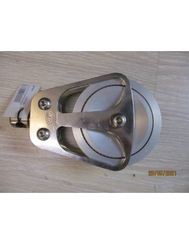 Polea simple giratoria inox OH cabo 12-14 mm.