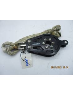 Single swivel pulley w/ Frederiksen becket 14 mm cable 2