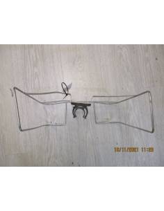 Soportes  inox herradura salvamento c/ soporte luz