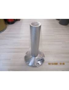 Pie silla luminio anodizado 380mm d 73mm