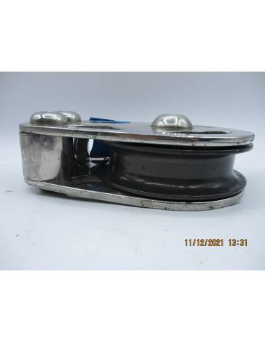 Polea inox LEWMAR 155HL para cabo 24/30mm