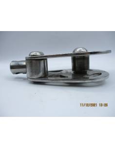 Polea inox LEWMAR 155HL ( sin roldana) 2