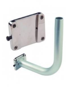 Round table w/ support for removable bulkhead outlet