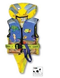 Gilet de sauvetage HOMOL. ISO12402-4 100N enfant 30/40 kg