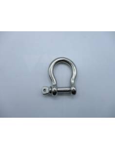 Manille d'arc en acier inoxydable AISI-316 10mm