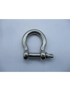 Manille d'arc en acier inoxydable AISI-316 14mm