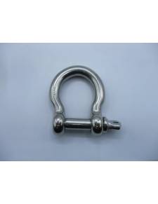 Manille d'arc en acier inoxydable AISI-316 14mm