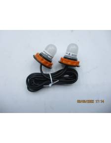 Internal and external light for life raft